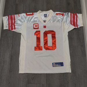 NFL New York Giants Eli Manning Stitched Jersey White Size L